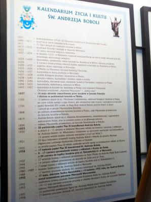 Słowo na niedzielę 5 listopada z Parafii św. Andrzeja Boboli, gdzie spoczęło w szklanej trumnie jego ciało. Od 360 lat nie uległo rozkładowi