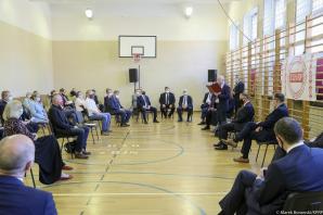 [VIDEO] Andrzej Duda z wizytą na Podlasiu na zaproszenie mniejszości białoruskiej