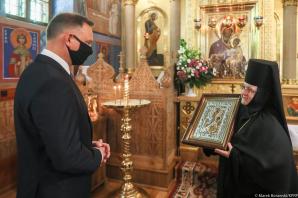 [VIDEO] Andrzej Duda z wizytą na Podlasiu na zaproszenie mniejszości białoruskiej