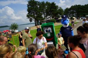 [VIDEO] Pokaz ratownictwa wodnego, podczas oficjalnego otwarcia plaży w Pieczyskach