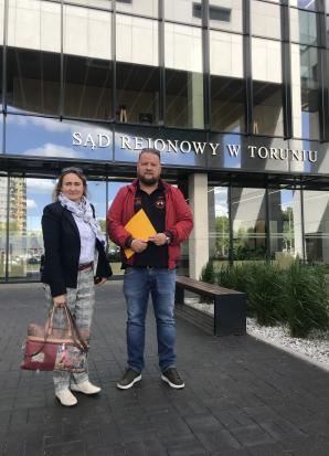  Nękanie i zastraszanie Krzysztofa Szreibera i jego rodziny nie pozostanie bezkarne! - konferencja Biura Rutkowski w Toruniu 27 maja 2022r