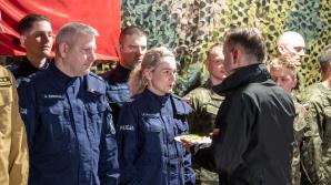 [VIDEO] Spotkanie świąteczne Mariusza Błaszczaka z żołnierzami Wojska Polskiego i funkcjonariuszami 