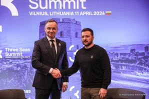 [VIDEO] Wilno. Prezydent RP na 9. Szczycie Inicjatywy Trójmorza