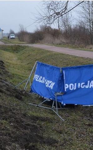 Chełm: Policjanci poszukują sprawcy śmiertelnego potrącenia pieszej