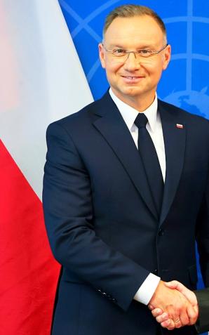 [VIDEO] O sytuacji na Ukrainie, o warunkach, na jakich możliwe byłoby podejmowanie inicjatyw pokojowych rozmawiał Andrzej Duda z Sekretarzem Generalnym ONZ António Guterresem w Nowym Jorku