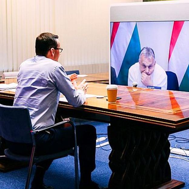 Konsultacje premiera Mateusza Morawieckiego z Grupą V4 i Kanclerz Niemiec przed dzisiejszym posiedzeniem Rady Europejskiej