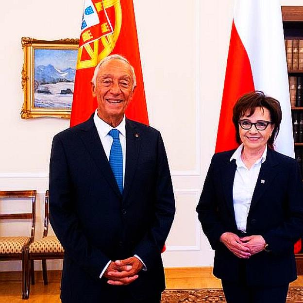 Prezydent Republiki Portugalskiej z wizytą w Sejmie