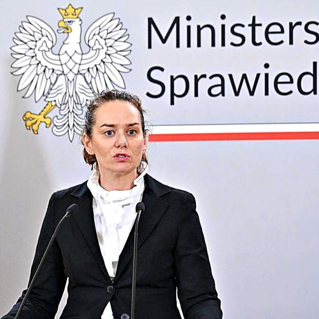 Pani Wiceminister Sprawiedliwości Maria Ejchart o doprowadzeniu do zakładu karnego byłych ministrów: Mariusza Kamińskiego i Macieja Wąsika.