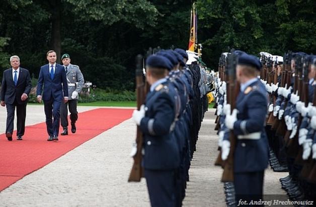 Prezydent Andrzej Duda z pierwszą wizytą w Berlinie