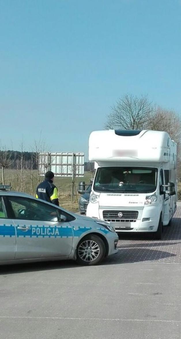 Skradziony w Niemczech „Kamper” wart 300 tys. zł odzyskany przez policjantów