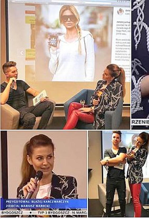 Maja Plich dziś w TVP Bydgoszcz. Relacja z Dnia Kobiet Sukcesu w Bydgoszczy