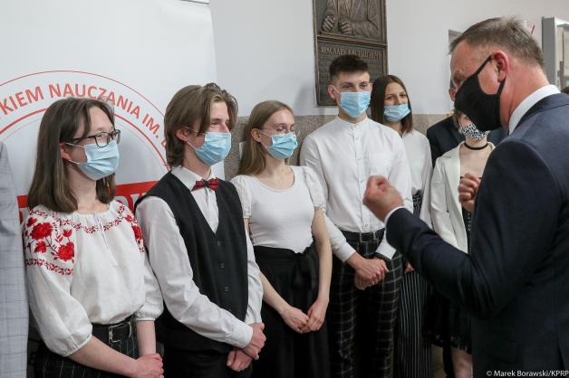 [VIDEO] Andrzej Duda z wizytą na Podlasiu na zaproszenie mniejszości białoruskiej