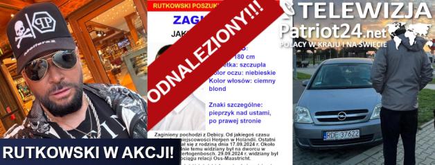 Sukces Biura Rutkowski i Policji: Zaginiony w Holandii Jakub odnaleziony na MOP-ie Palikówka koło Rzeszowa