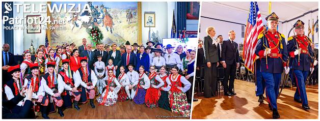 [VIDEO] Obchody Dnia Kazimierza Pułaskiego z udziałem Pary Prezydenckiej